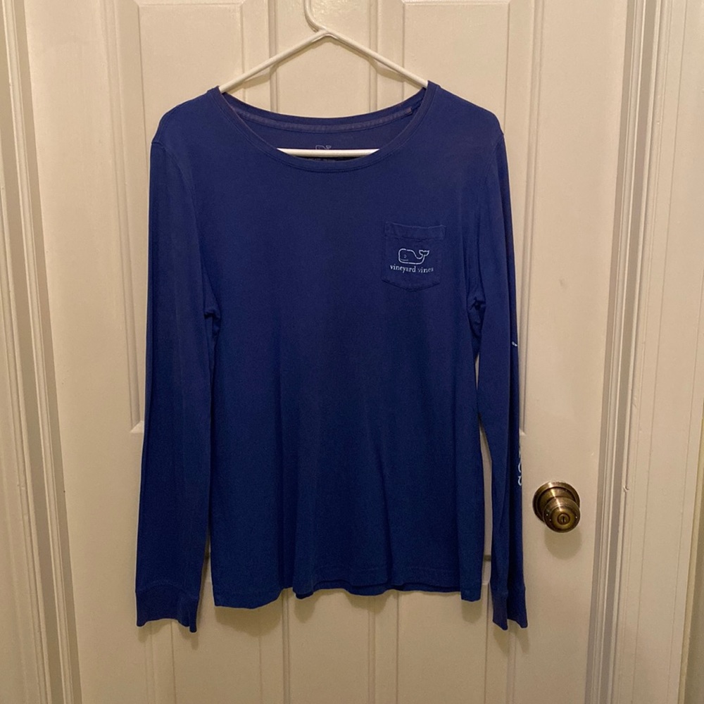 Long Sleeve Vinyard Vines Shirt- Womens Medium